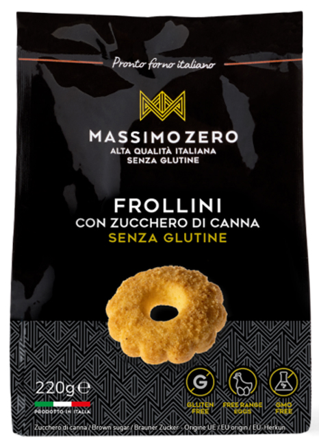 MASSIMO ZERO FROLLINI ZUCCHERO DI CANNA 220 G - Angeli Pharm
