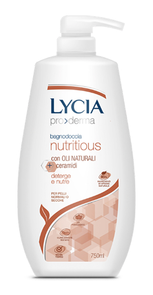 LYCIA PRODERMA BAGNODOCCIA NUTRITIOUS 750 ML - Angeli Pharm