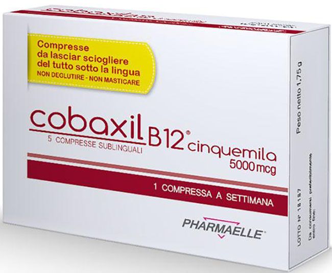 COBAXIL B12 5000MCG 5 COMPRESSE SUBLINGUALI - Angeli Pharm