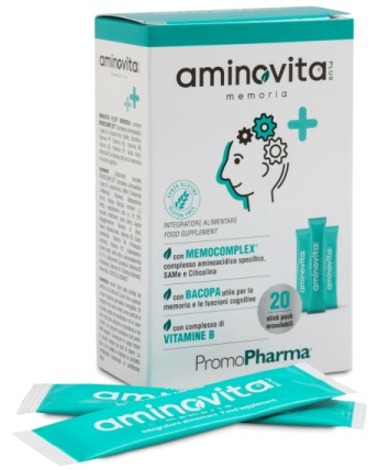 AMINOVITA PLUS MEMORIA 20 STICK PACK X 2 G - Angeli Pharm
