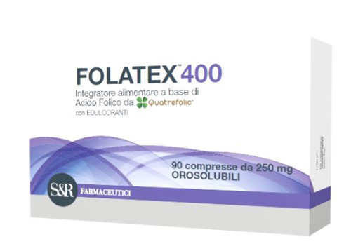 FOLATEX 400 90 COMPRESSE - Angeli Pharm