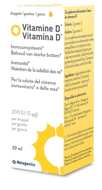 VITAMINA D LIQUIDO 90 ML - Angeli Pharm