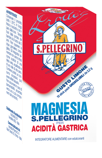 MAGNESIA S PELLEGRINO ACIDITA' GASTRICA 10 BUSTINE - Angeli Pharm