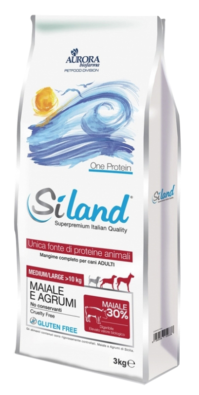 SILAND ADULT MEDIUM/LARGE MAIALE/AGRUMI 3 KG - Angeli Pharm