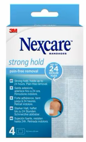 CEROTTO NEXCARE STRONG PADS 4 PEZZI - Angeli Pharm