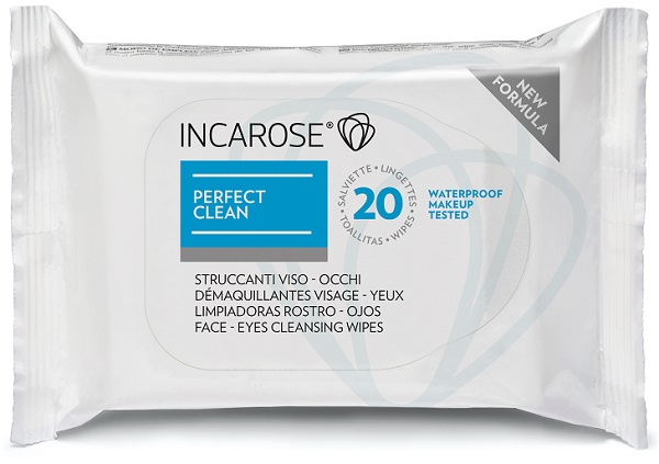 INCAROSE PERFECT CLEAN SALVIETTE STRUCCANTI 20 PEZZI - Angeli Pharm