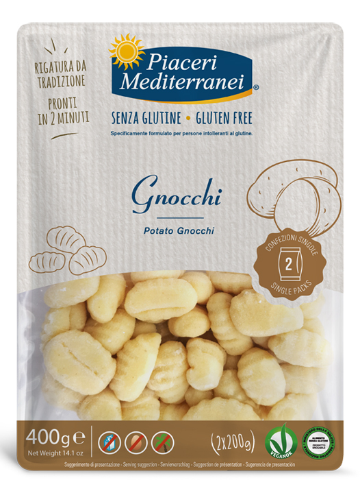 PIACERI MEDITERRANEI GNOCCHI 400 G - Angeli Pharm