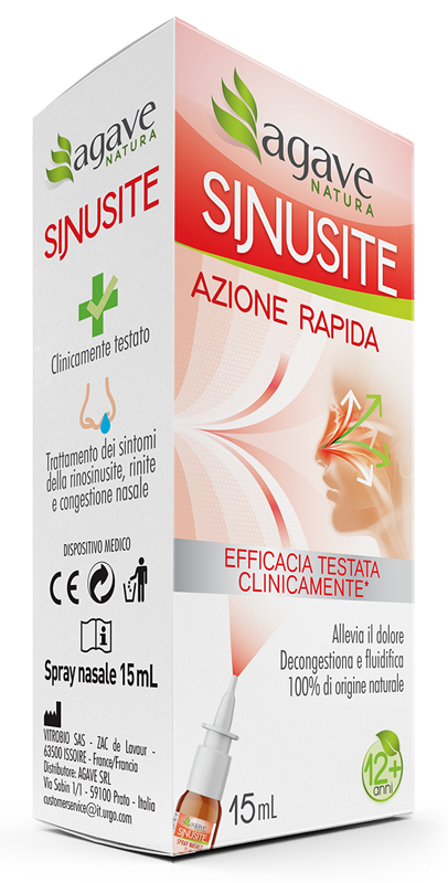 AGAVE NATURA SINUSITE 15 ML - Angeli Pharm