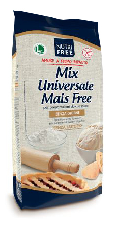 NUTRIFREE MIX UNIVERSALE MAIS FREE PREPARAZIONI DOLCI E SALATE 800 G - Angeli Pharm
