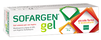 MEDICAZIONE IN GEL SOFARGEN TUBO 25 G - Angeli Pharm
