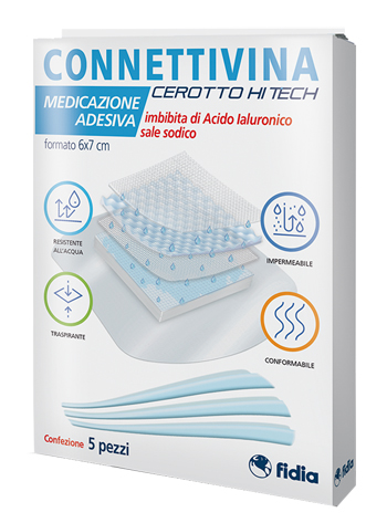 CEROTTO CONNETTIVINA HITECH 6 X 7 CM 5 PEZZI - Angeli Pharm