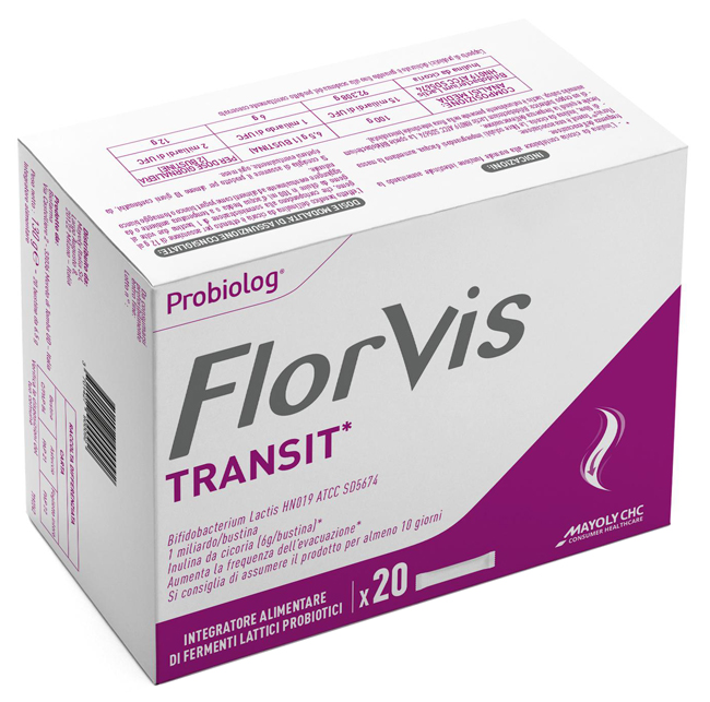 FLORVIS TRANSIT SOSPENSIONE ORALE 20 BUSTINE - Angeli Pharm
