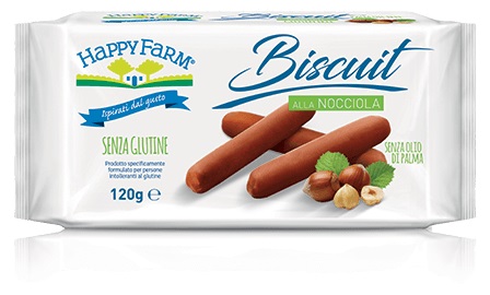 HAPPY FARM BISCUIT NOCCIOLA 120 G - Angeli Pharm