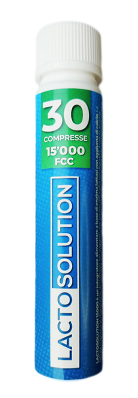 LACTOSOLUTION 15000 30 COMPRESSE - Angeli Pharm