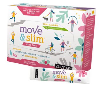 MOVE&SLIM IODIO FREE SCIROPPO 25 STICKPACK 10 ML - Angeli Pharm
