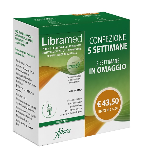 LIBRAMED TRATTAMENTO 5 SETTIMANE 138 + 84 COMPRESSE - Angeli Pharm