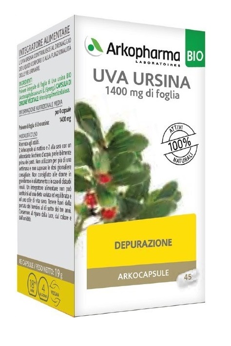 ARKO CAPSULE UVA URSINA BIO 45 CAPSULE - Angeli Pharm