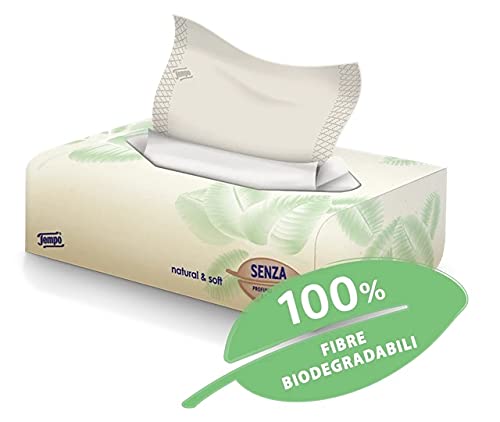TEMPO BOX FAZZOLETTI NATURAL&SOFT 70 PEZZI - Angeli Pharm