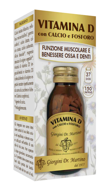 VITAMINA D CALCIO/FOSFORO 150 PASTIGLIE - Angeli Pharm