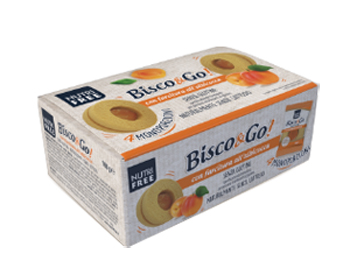 NUTRIFREE BISCO&GO CON FARCITURA ALL'ALBICOCCA 4X40 G - Angeli Pharm