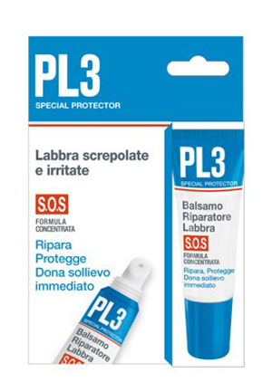 PL3 BALSAMO RIPARATORE LABBRA SOS CON ASTUCCIO 7,5 ML - Angeli Pharm