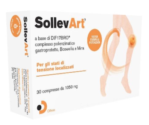 SOLLEVART 30 COMPRESSE 1050MG - Angeli Pharm
