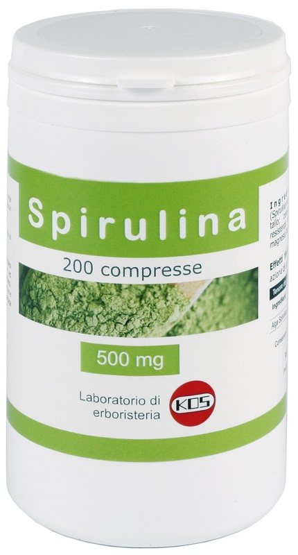 SPIRULINA 500MG 200 COMPRESSE - Angeli Pharm