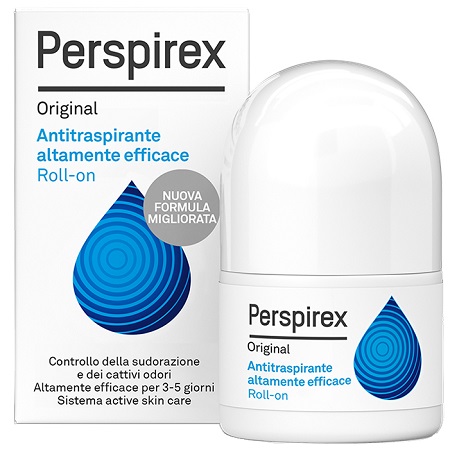 PERSPIREX ORIGINAL ANTITRASPIRANTE ROLL-ON DEODORANTE NUOVA FORMULA 20 ML - Angeli Pharm