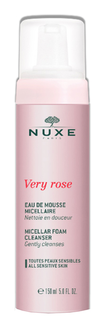 NUXE VERY ROSE MOUSSE LEGGERA DETERGENTE 150 ML - Angeli Pharm