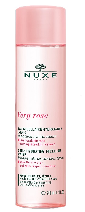 NUXE VERY ROSE ACQUA MICELLARE IDRATANTE 3 IN 1 200 ML - Angeli Pharm