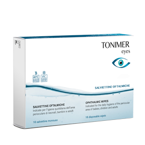 TONIMER EYES SALVIETTINE OFTALMICHE 16 PEZZI - Angeli Pharm