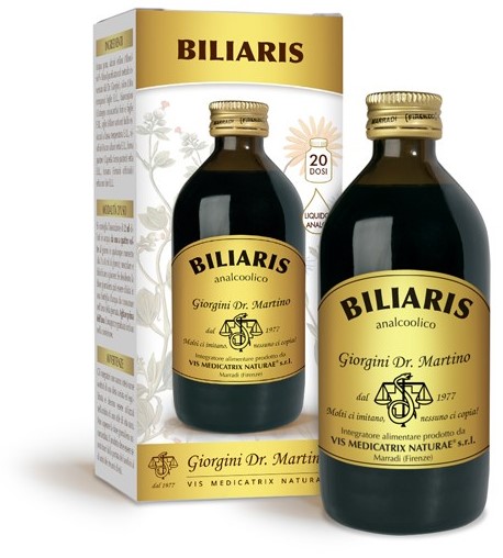 BILIARIS LIQUIDO ANALCOOLICO 200 ML - Angeli Pharm