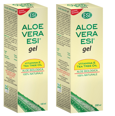 ESI ALOE VERA GEL VITAMINA E TEA TREE 100 ML - Angeli Pharm