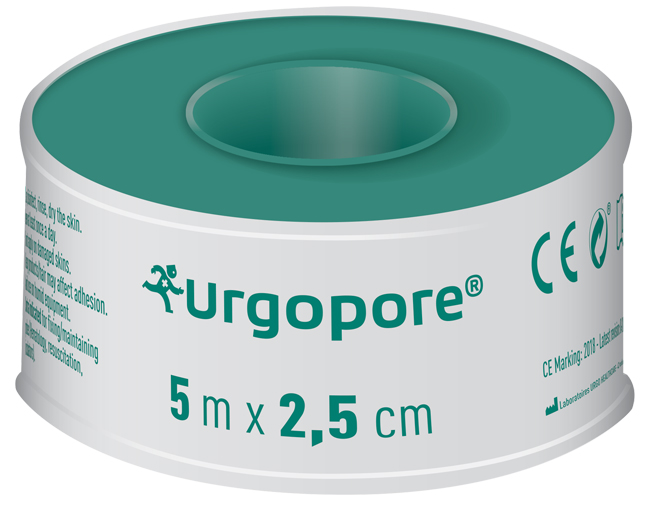 CEROTTO IN ROCCHETTO URGO URGOPORE 5 M X 2,5 CM - Angeli Pharm