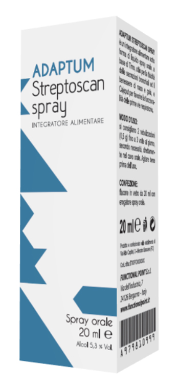 ADAPTUM STREPTOSCAN SPRAY 20 ML - Angeli Pharm