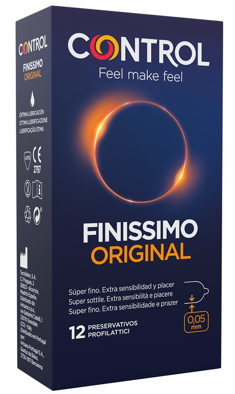 CONTROL FINISSIMO ORIGINAL 12 PEZZI - Angeli Pharm