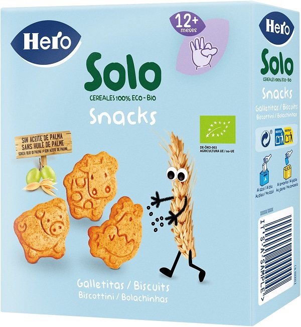 HERO SOLO BISCOTTI ANIMAL BIO 100 G - Angeli Pharm