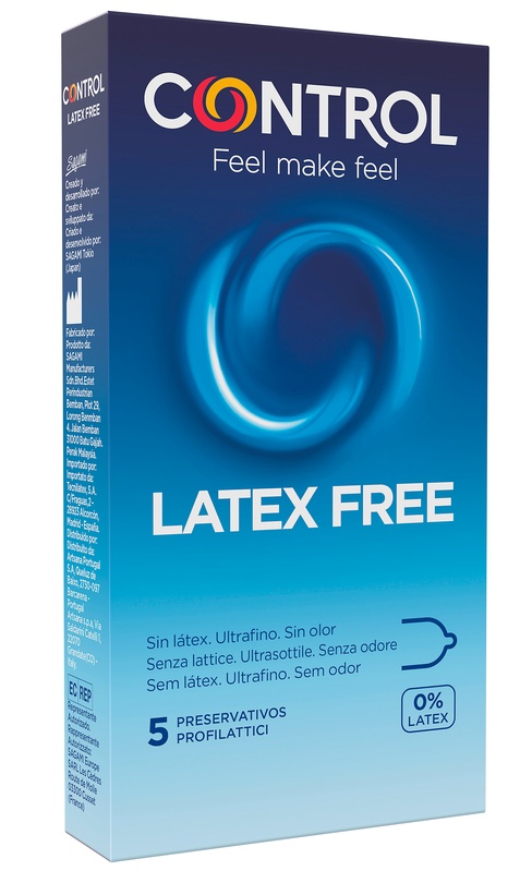 CONTROL LATEX FREE 5 PEZZI - Angeli Pharm