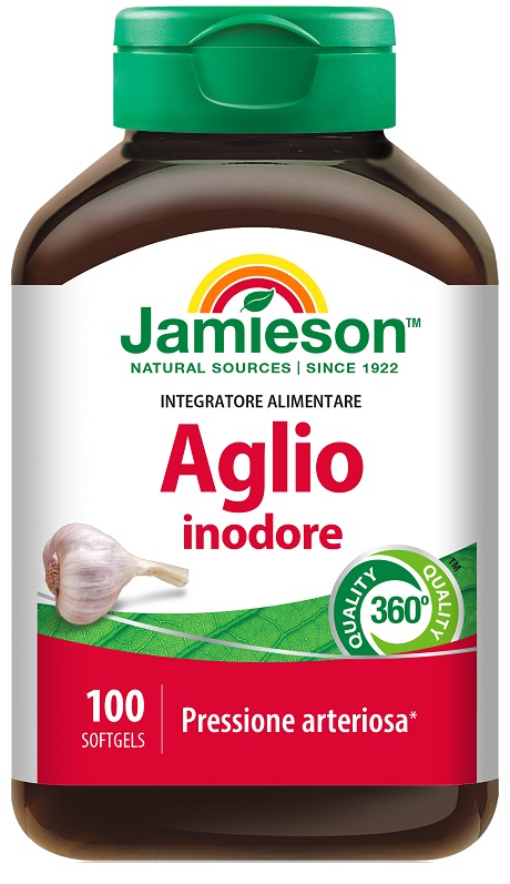 JAMIESON AGLIO INODORE 100 SOFTGEL - Angeli Pharm