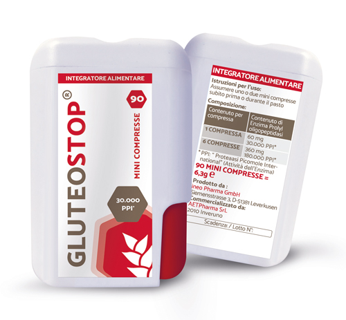 GLUTEOSTOP 90 MINI TABLETS - Angeli Pharm