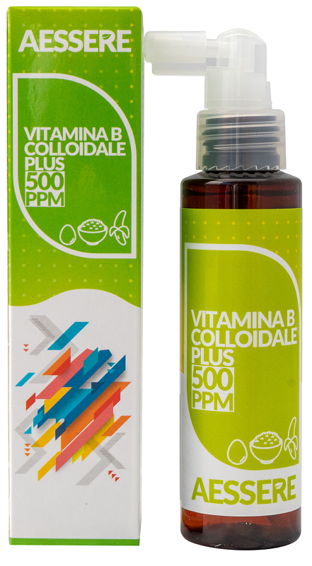 VITAMINA B COLLOIDALE PLUS SPRAY 500PPM 100 ML - Angeli Pharm
