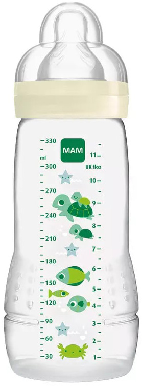 MAM EASY ACTIVE BIBERON 4+ 330 ML TETTARELLA 3 NEUTRO - Angeli Pharm