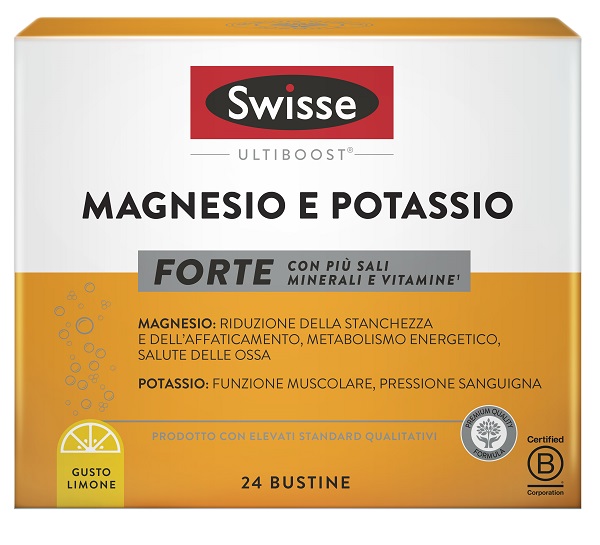 SWISSE MAGNESIO POTASSIO FORTE 24 BUSTINE - Angeli Pharm