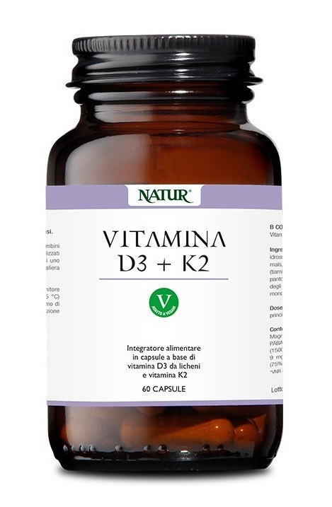 VITAMINA D3+K2 60 CAPSULE - Angeli Pharm
