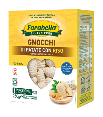 FARABELLA GNOCCHI PATATE CON RISO 250 G - Angeli Pharm
