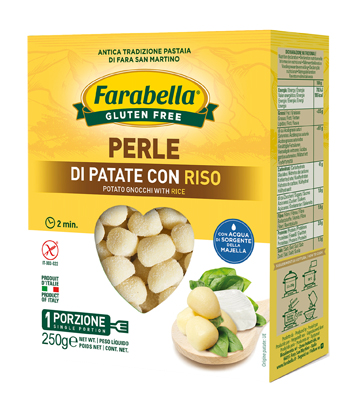 FARABELLA PERLE PATATE CON RISO 250 G - Angeli Pharm