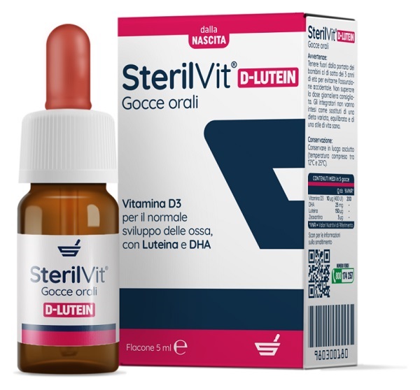STERILVIT D LUTEIN DHA GOCCE 5 ML - Angeli Pharm