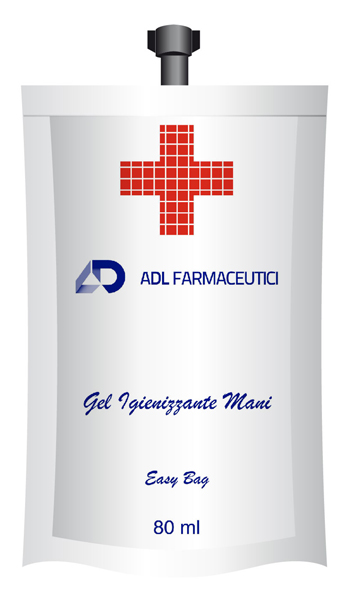 ADL FARMACEUTICI GEL IGIENIZZANTE EASYBAG 80 ML - Angeli Pharm