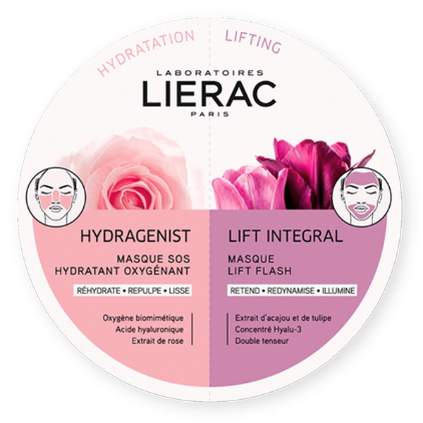 LIERAC MONO MASK HYDRA + LIFT INTEGRAL 2 X 6 ML - Angeli Pharm