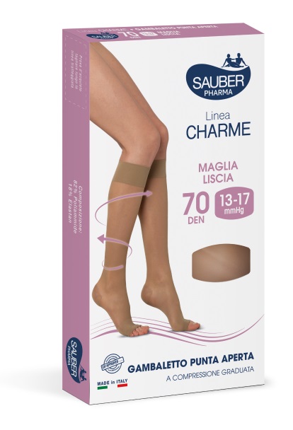 SAUBER GAMBALETTO OPEN TOE 70 DENARI MAGLIA LISCIA NEUTRO BEIGE TAGLIA 4 - Angeli Pharm
